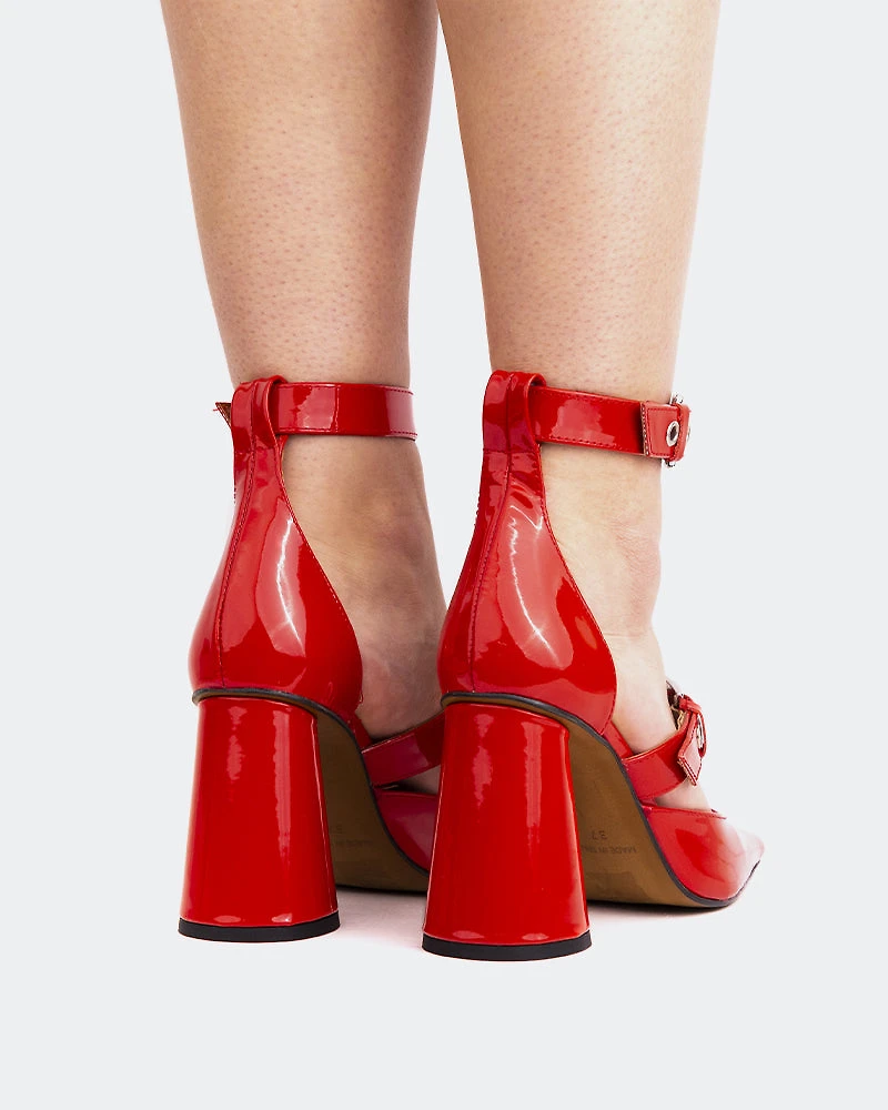 Roses Red Patent
