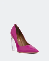 Roubi Fuchsia Leather