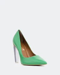 Roubi Green Leather