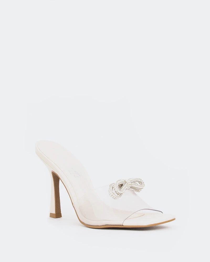 Sanya, Off White Clear/Vinyl  Blanc Cas.