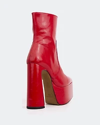 Sarov Red Leather