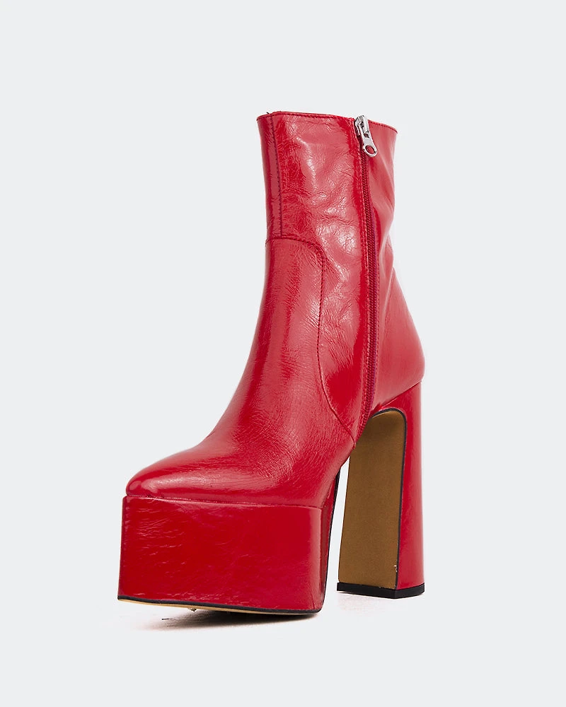 Sarov Red Leather