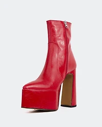 Sarov Red Leather