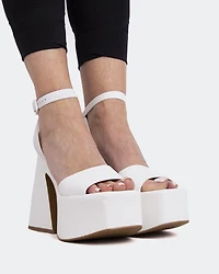 Scorpios White Leather