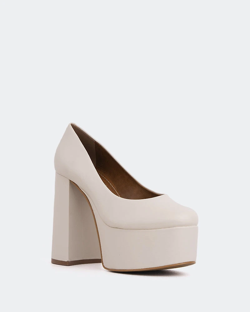 Serenity Off White Leather