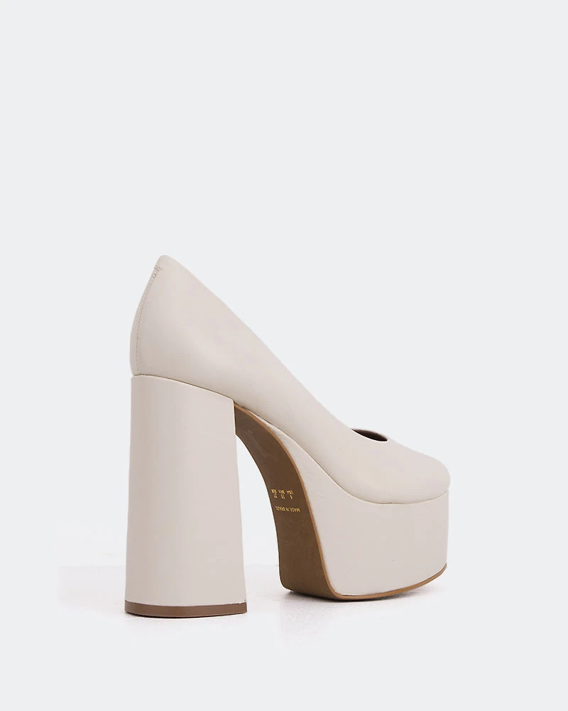 Serenity Off White Leather