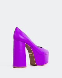 Serenity Violet Leather