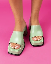 Simos Lime Leather