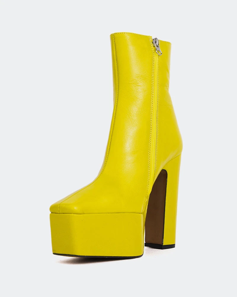 Sparrow Lime Leather