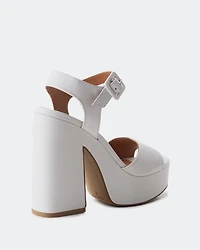 Stafilos White Leather
