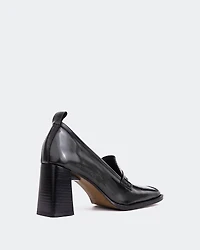 Swanky Black Leather