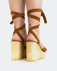 Sybille Tan Suede