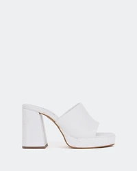 Tarot White Leather/Cuir Blanc