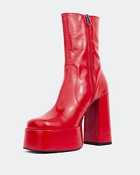 Tate Red Leather