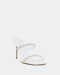 Tinsley, White Leather/Cuir Blanc