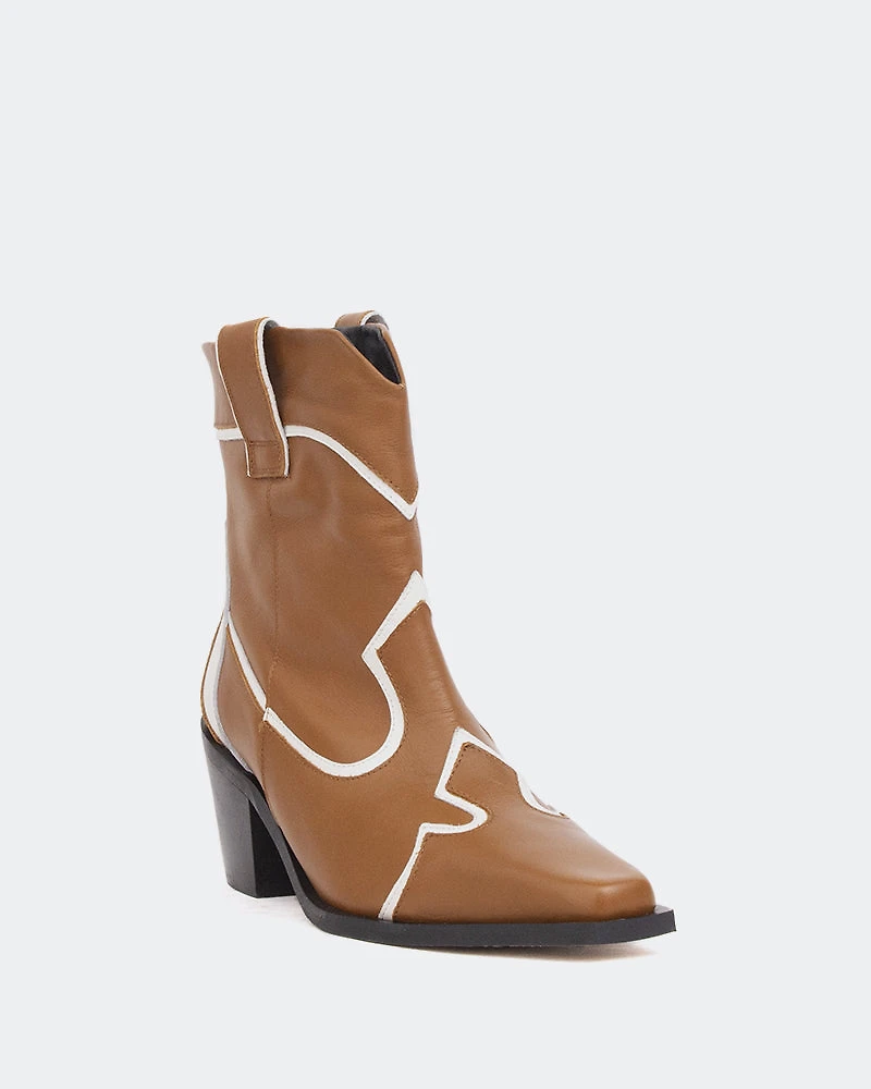 Ukamu Tan Leather/Cuir Ocre