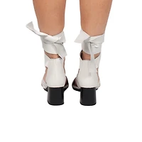 Safaga White Leather