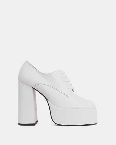 Ursuline White Leather