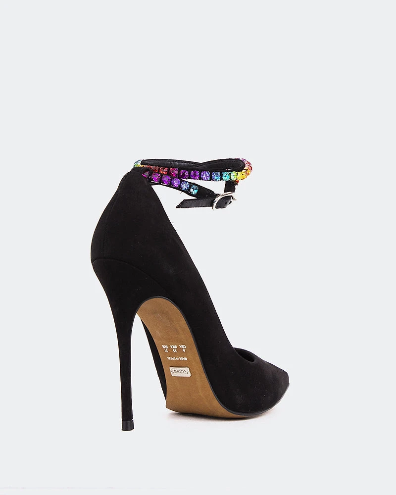 Valeria Black Nubuck