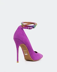 Valeria Purple Nubuck