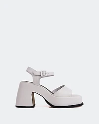 Valtos White Leather