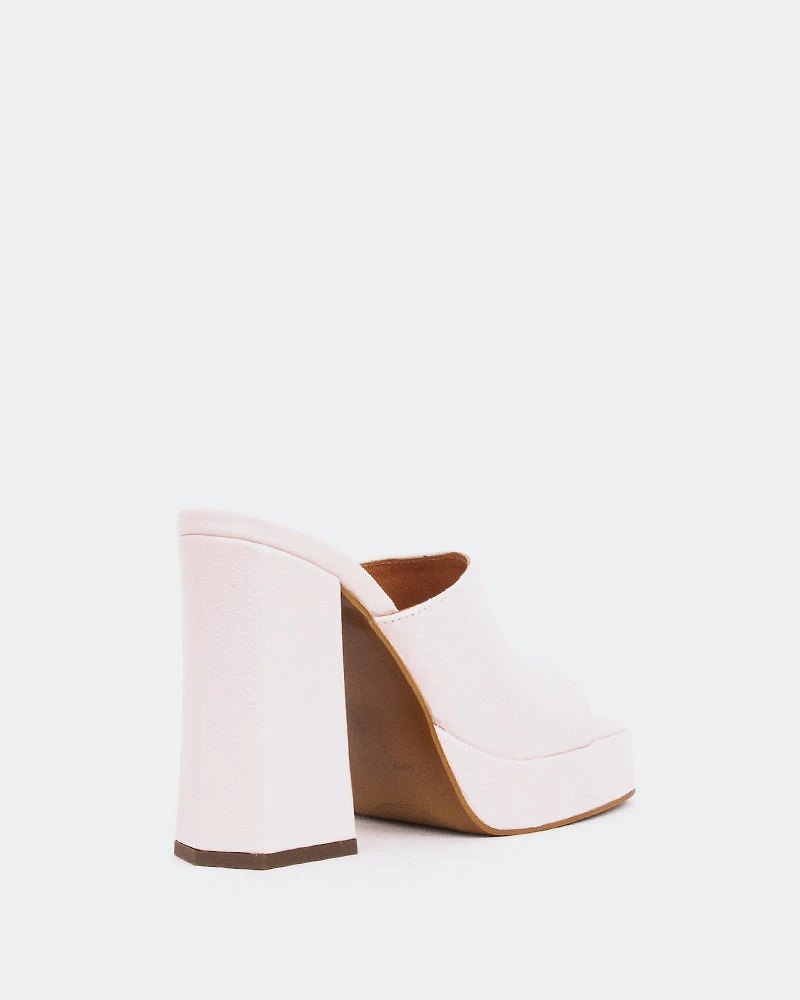 Vendome Pale Pink Leather