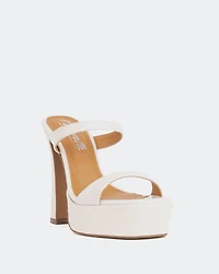 Vibes Off White Patent/Verni Blanc Cassé