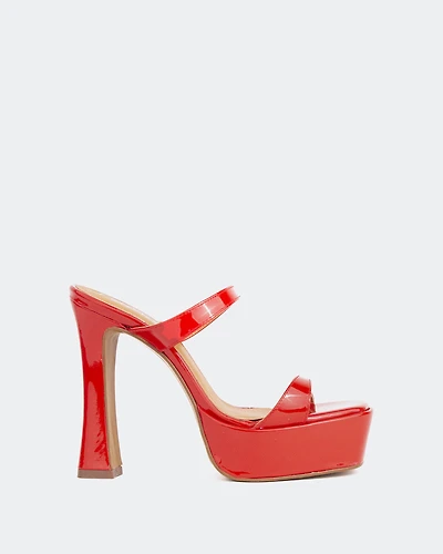 Vibes Red Patent/Verni Rouge