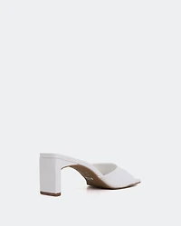 Visalia White Leather