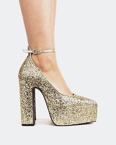 Zetta Gold Glitter