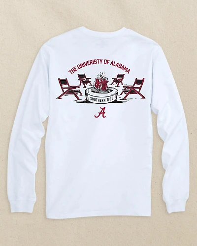 Alabama Crimson Tide Gameday Bonfire Long Sleeve T-Shirt