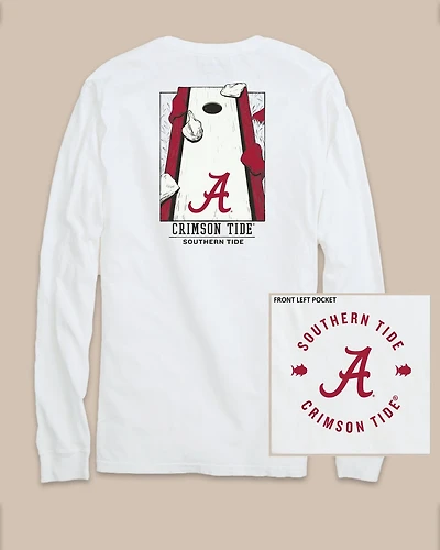 Alabama Crimson Tide Gameday Cornhole Board T-Shirt