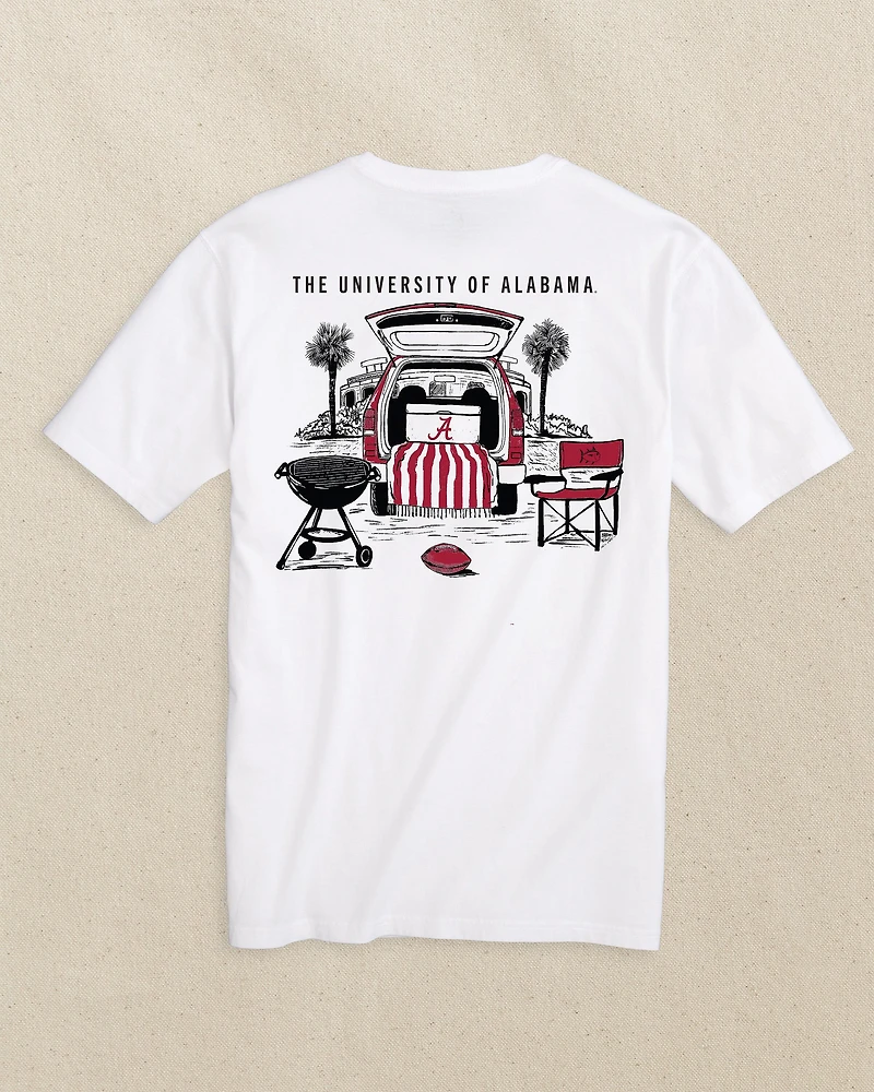Alabama Crimson Tide Stadium View Short Sleeve T-Shirt