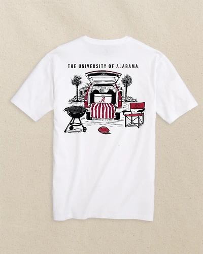 Alabama Crimson Tide Stadium View Short Sleeve T-Shirt