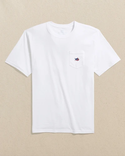 Americana Embroidered Short Sleeve T-Shirt