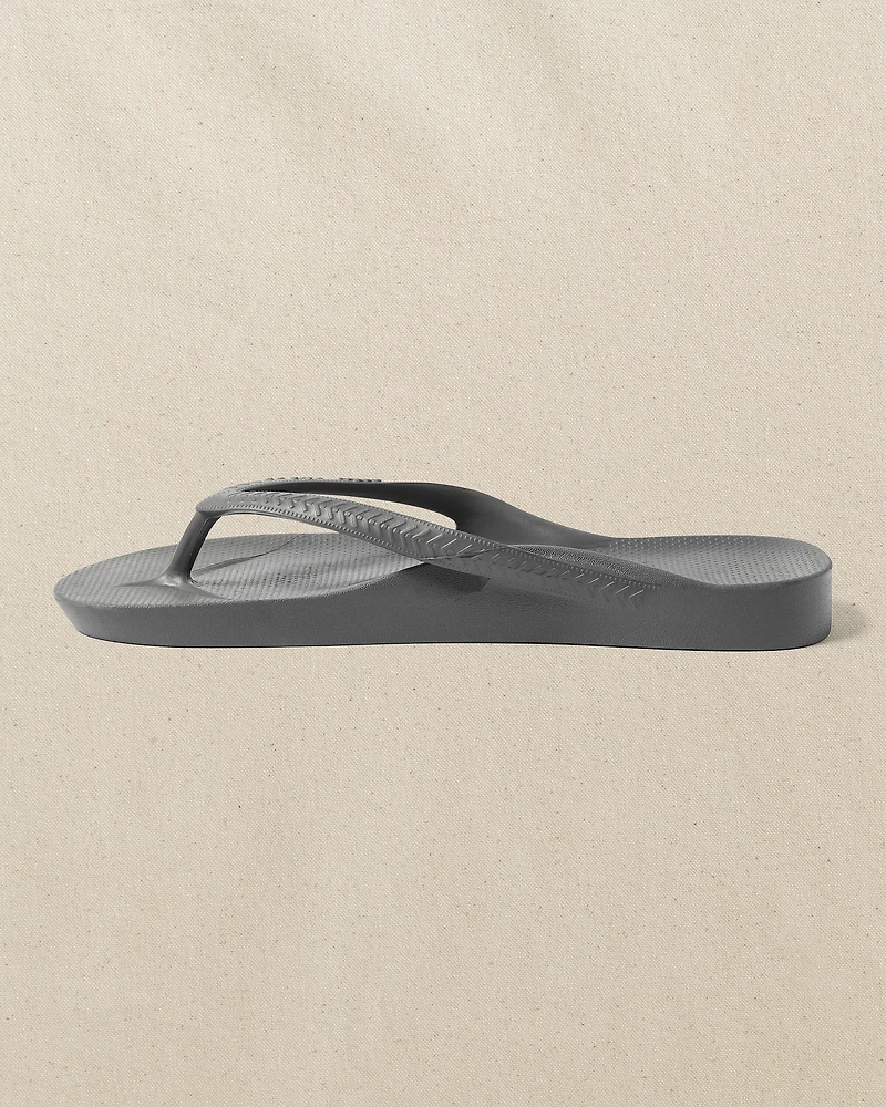 Archies Charcoal Arch Support Flip Flop