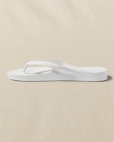 Archies Classic White Arch Support Flip Flop