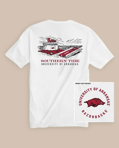 Arkansas Razorbacks Beach Cornhole T-Shirt