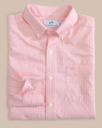brrr°® Intercoastal McBee Check Long Sleeve Sport Shirt