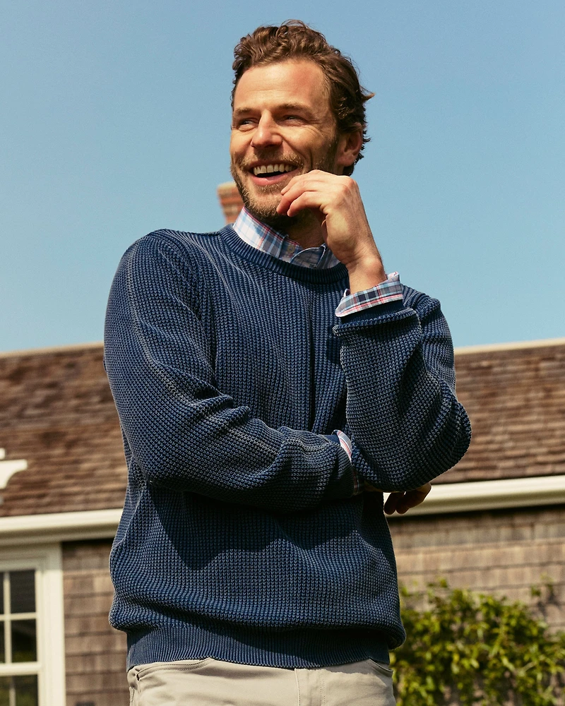 Carrington Garment Dyed Crew Sweater