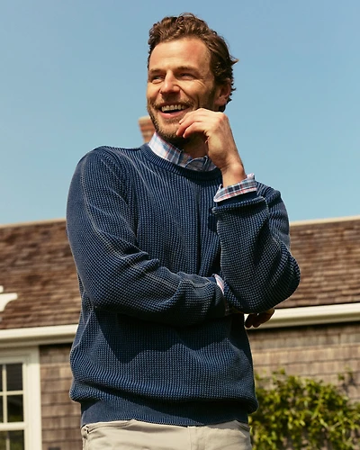 Carrington Garment Dyed Crew Sweater