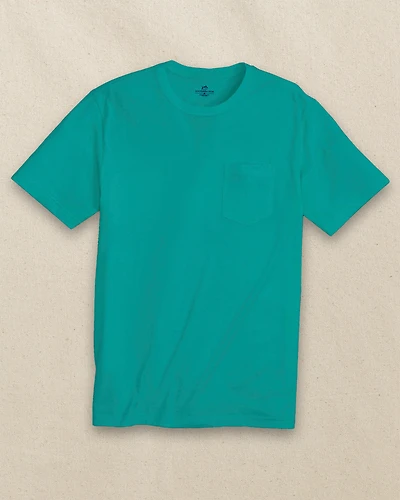 Classic Short Sleeve Pocket T-Shirt - Gulf Stream