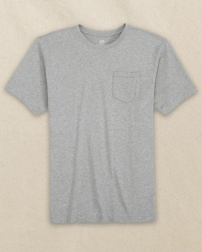 Classic Short Sleeve Pocket T-Shirt - Heather Grey