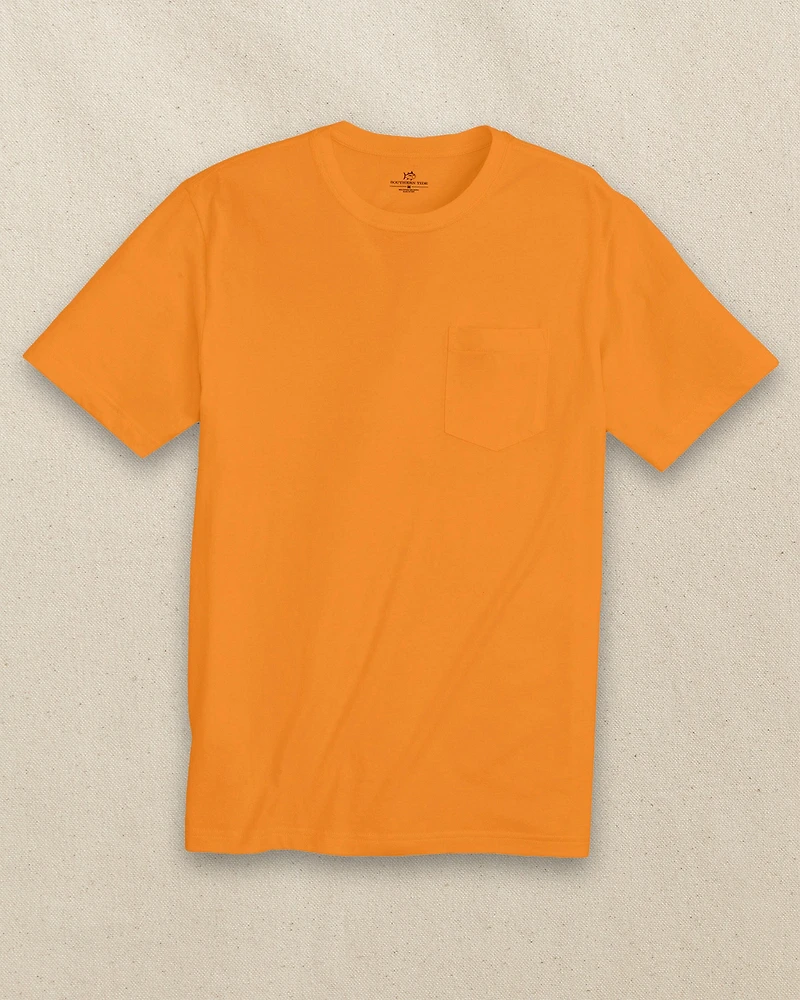 Classic Short Sleeve Pocket T-Shirt - Rocky Top Orange