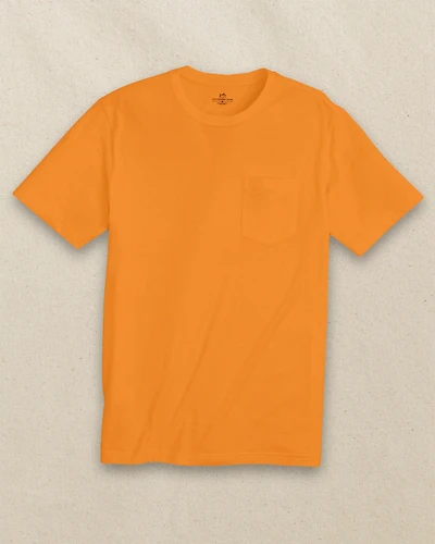 Classic Short Sleeve Pocket T-Shirt - Rocky Top Orange