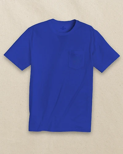 Classic Short Sleeve Pocket T-Shirt - University Blue