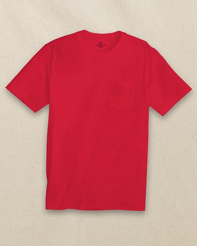 Classic Short Sleeve Pocket T-Shirt - Varsity Red