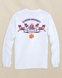 Clemson Tigers Gameday Bonfire Long Sleeve T-Shirt