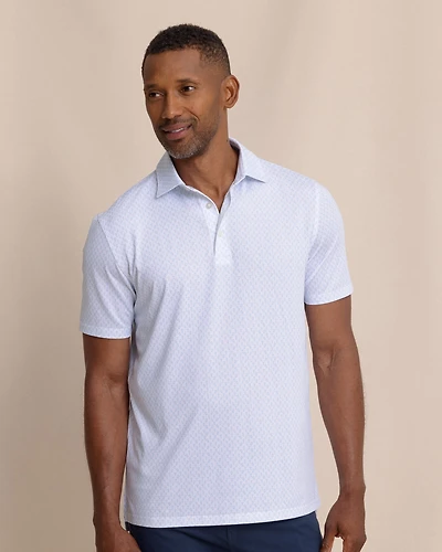 Driver Cocktail Hour Printed Polo