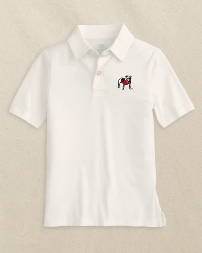 Georgia Bulldogs Boys Driver Performance Polo Shirt